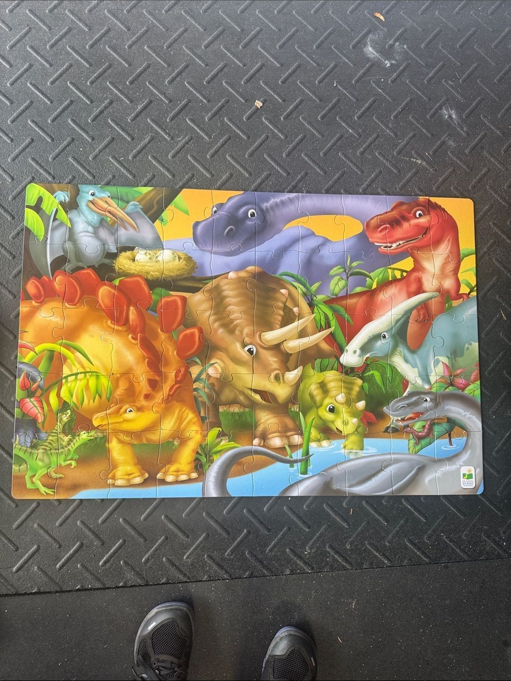 Bundle of 4 Floor Puzzles